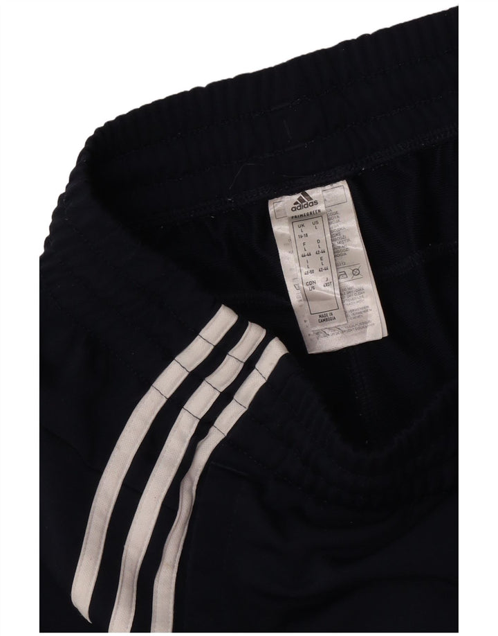 Γυναικεία αθλητική φόρμα Adidas Παντελόνι UK 16/18 Large Navy Blue Polyester
