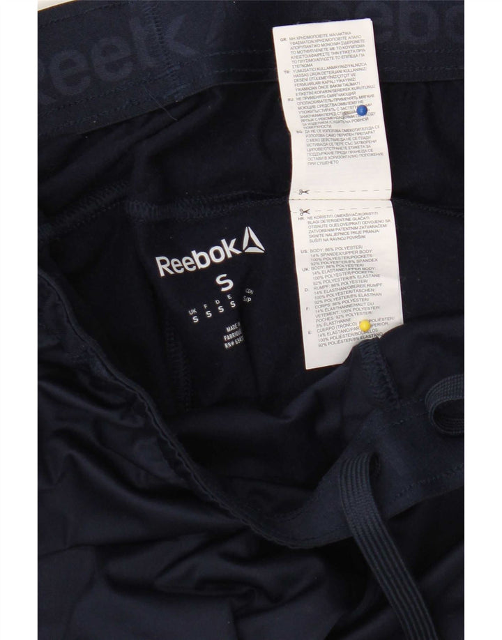 Ανδρική αθλητική φόρμα Reebok Παντελόνι Small Navy Blue Polyester