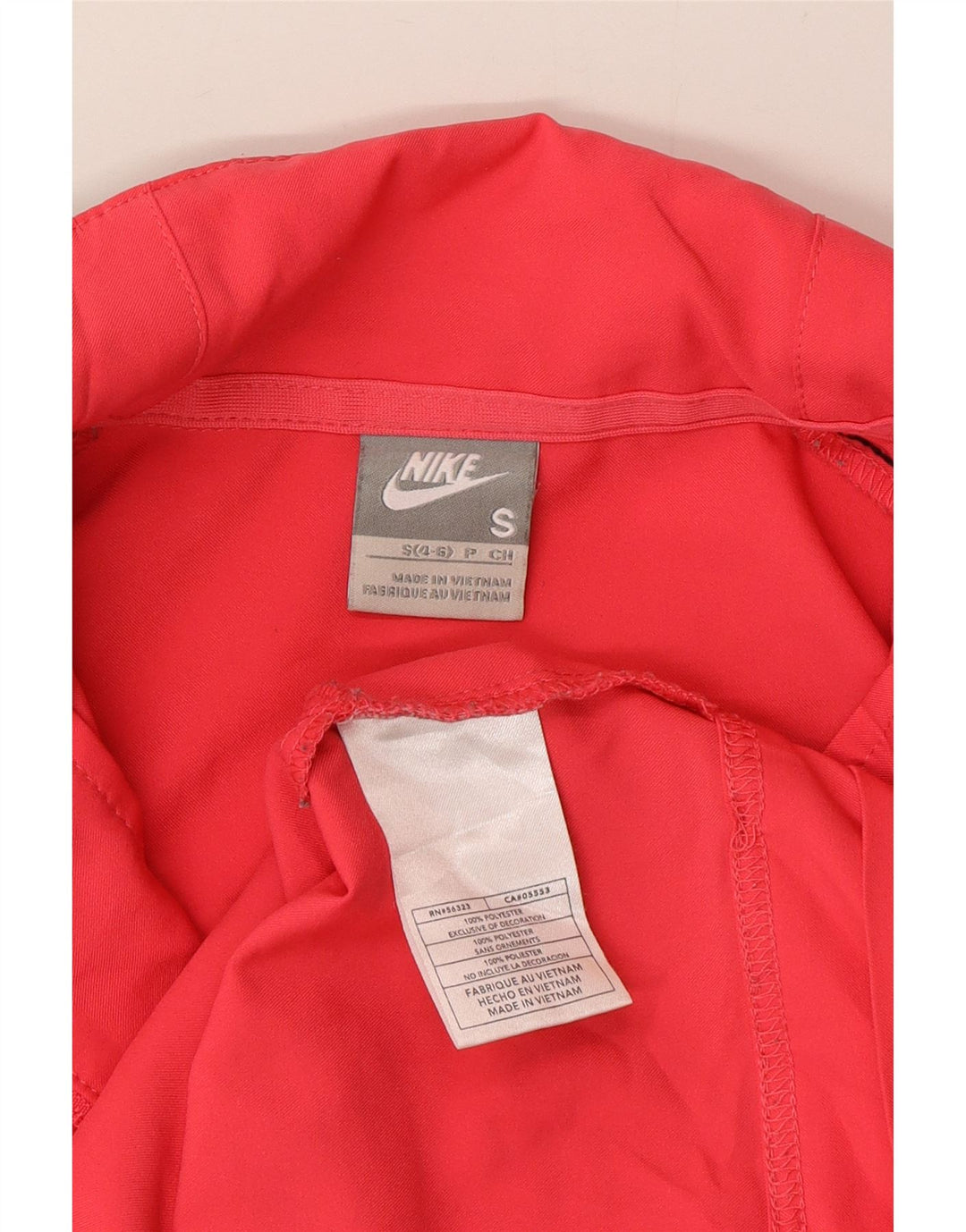 Γυναικεία αθλητική φόρμα Nike Top Jacket US 4/6 Small Pink Colorblock Polyester