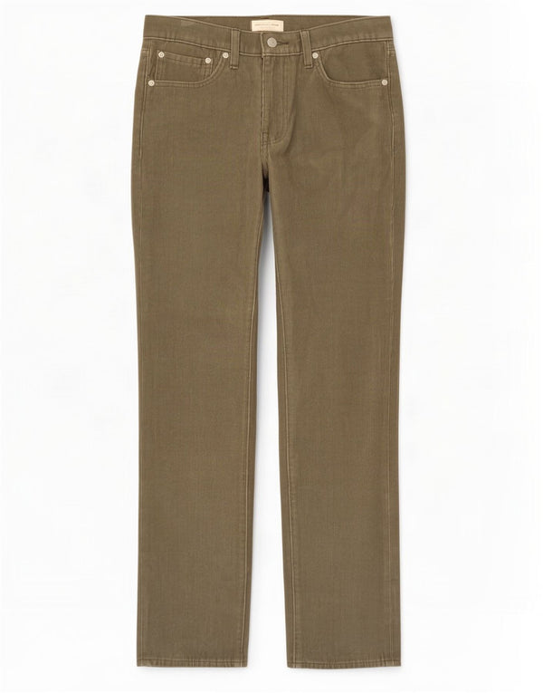 Levi's Mens 511 Slim Corduroy Παντελόνι W31 L32 Χακί Βαμβακερό