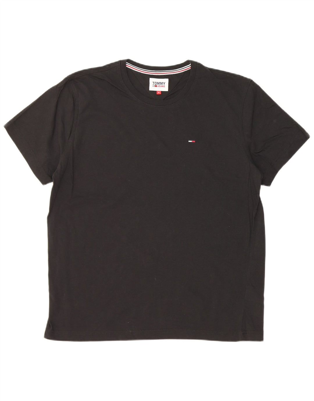 Ανδρικό T-Shirt Tommy Hilfiger Top Μεσαίο μαύρο βαμβακερό