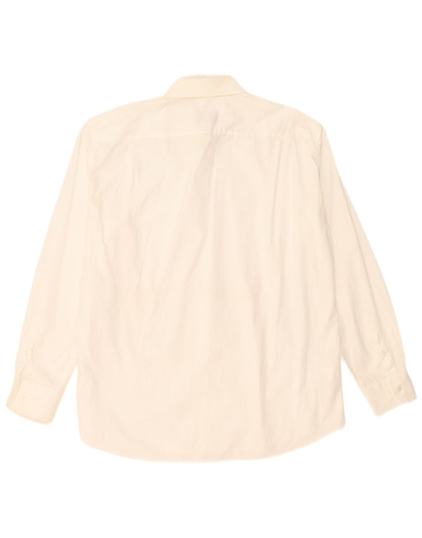 Ανδρικό πουκάμισο Hugo Boss 44 17 1/2 XL Λευκό