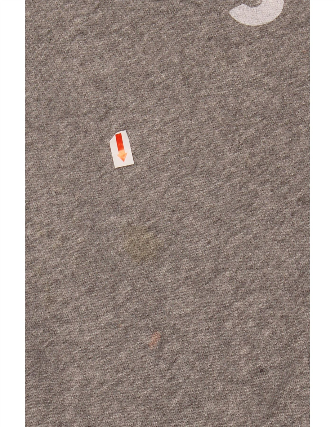 JACK WILLS Γυναικείο γραφικό μπλούζα με κουκούλα UK 14 μεγάλο γκρι βαμβακερό