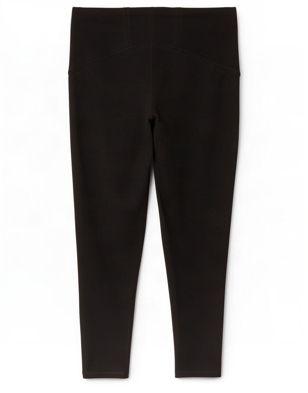 Marks & Spencer Γυναικεία κολάν Crop UK 16 Large Black Viscose