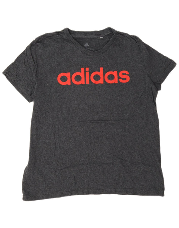 Adidas Γυναικείο T-Shirt Top UK 20/22 XL Γκρι