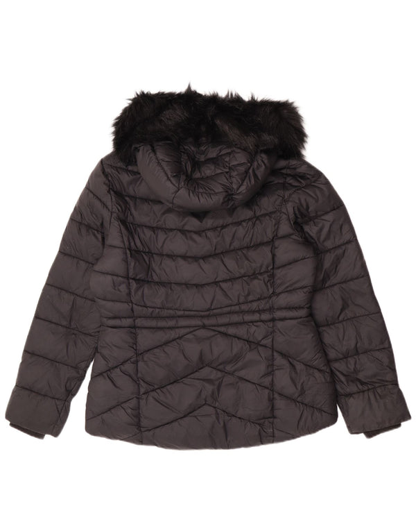 Barbour Γυναικείο μπουφάν με κουκούλα UK 14 Large Black Polyamide