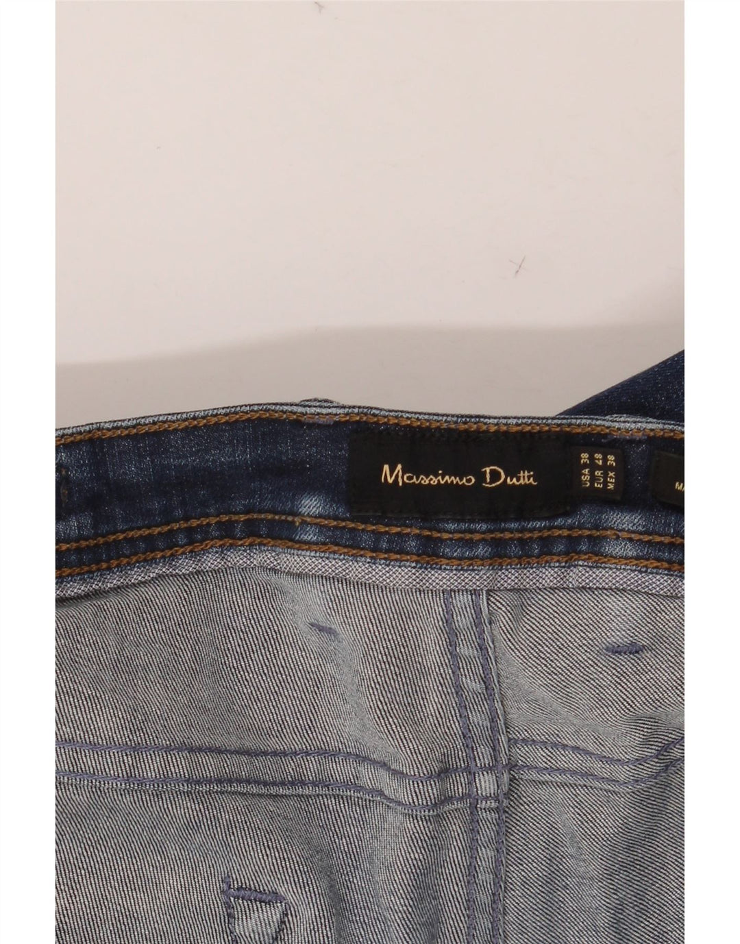 MASSIMO DUTTI Ανδρικό Slim Jeans EU 48 XL W38 L32 Blue