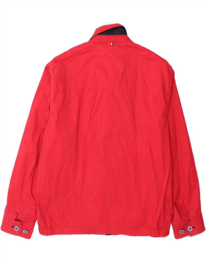 PIERRE CARDIN Mens Bomber Jacket Size 54 XL Red Cotton Vintage Pierre Cardin and Second-Hand Pierre Cardin from Messina Hembry 
