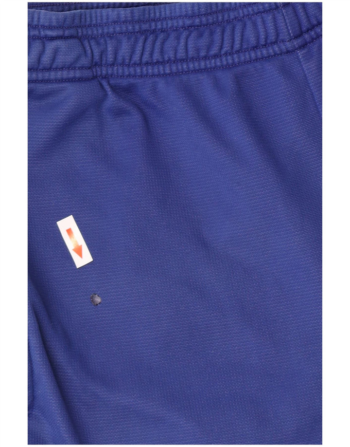 Ανδρικό γραφικό αθλητικό σορτς Adidas με μεσαίο μπλε πολυαμίδιο