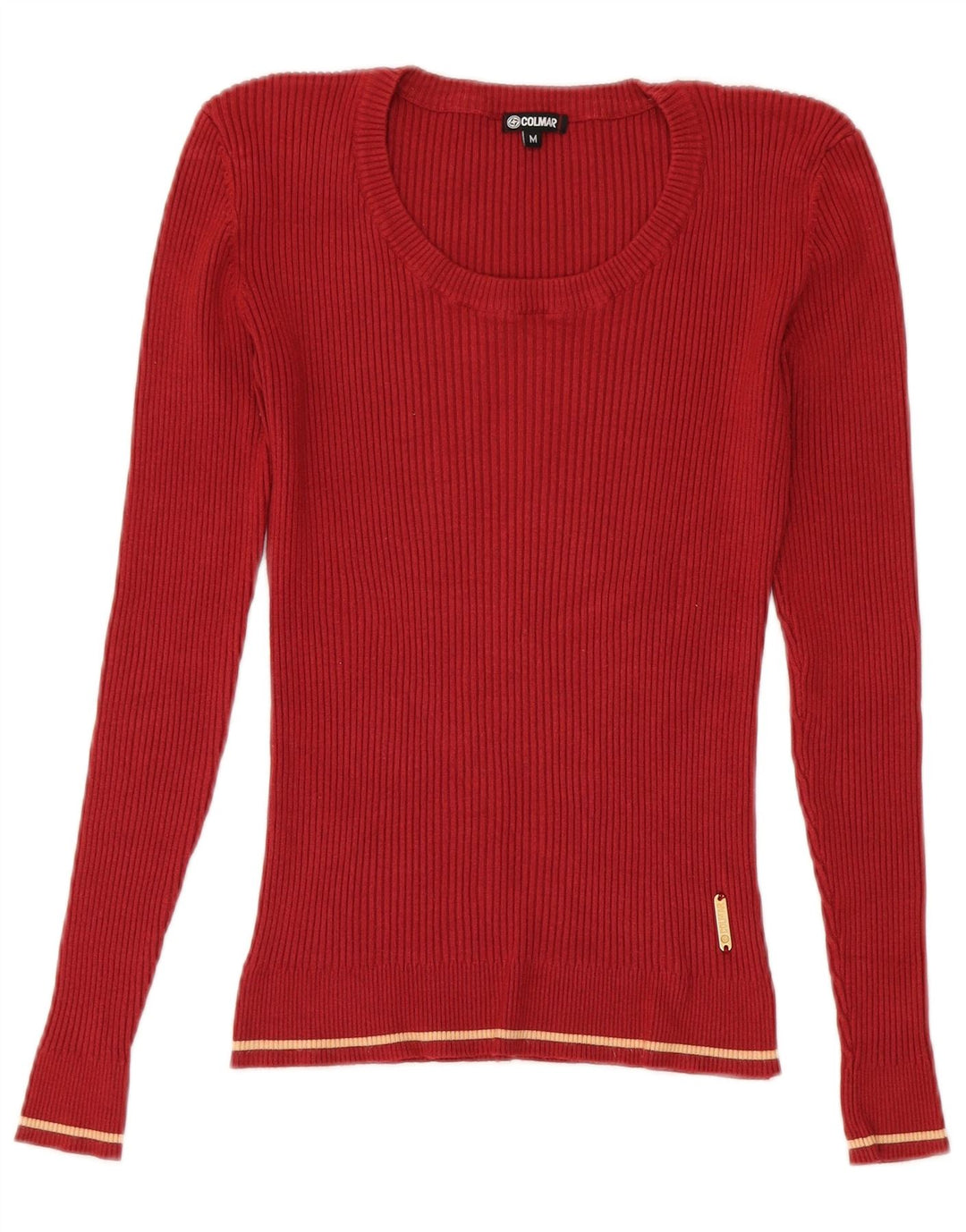 Colmar Γυναικείο πουλόβερ με λαιμόκοψη UK 12 Medium Red