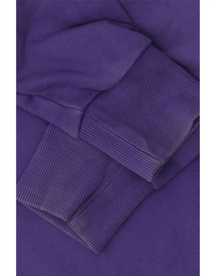 Diesel γραφικό ανδρικό φούτερ Jumper Μικρό μωβ βαμβακερό λογότυπο