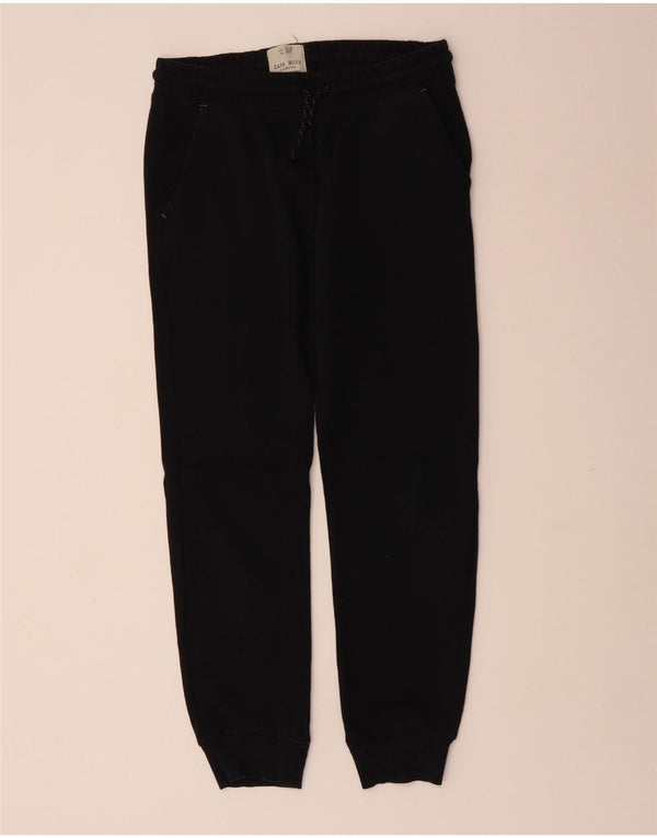 ZARA Boys Tracksuit Trousers Joggers 11-12 Years Μαύρο