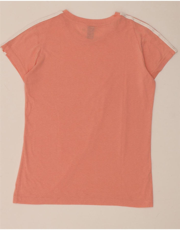 Adidas Γυναικείο T-Shirt Top UK 10 Small Pink