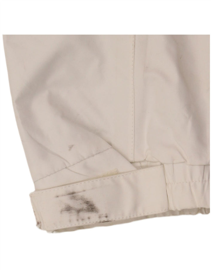 Helly Hansen Γυναικείο μπουφάν βροχής με κουκούλα UK 16 μεγάλος λευκός πολυεστέρας