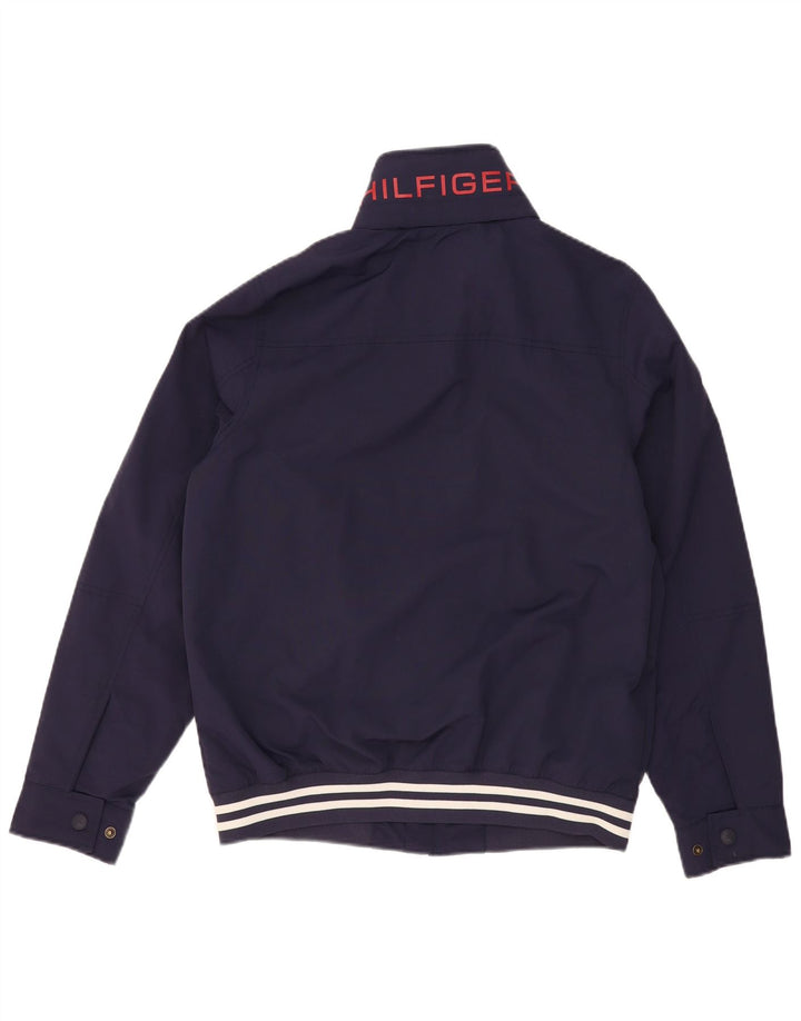 TOMMY HILFIGER Ανδρικό γραφικό μπουφάν Bomber UK 36 Small Navy Blue
