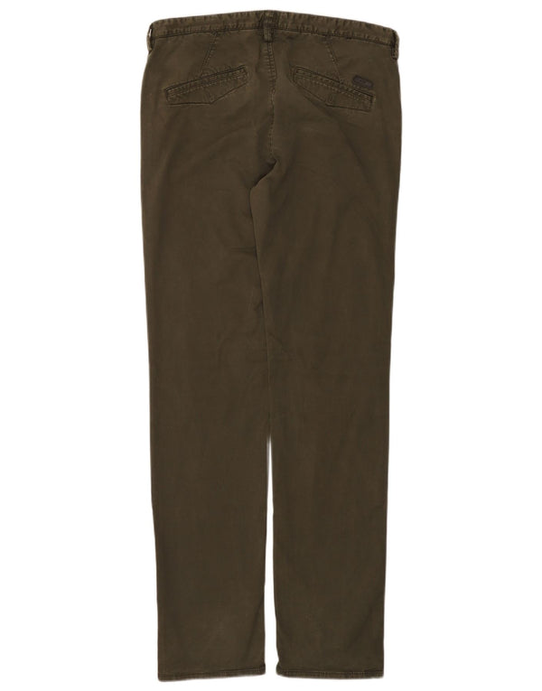 Hugo Boss Ανδρικό παντελόνι Chino IT 48 Medium W32 L32 Χακί βαμβακερό