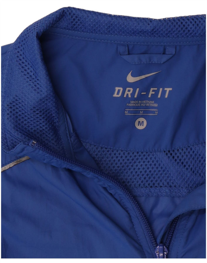 Ανδρική φόρμα Nike Dri Fit Μπουφάν με μεσαίο μπλε πολυεστέρα