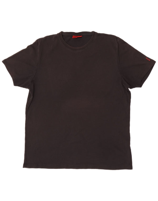 Ανδρικό T-Shirt Hugo Boss Top 2XL μαύρο βαμβακερό