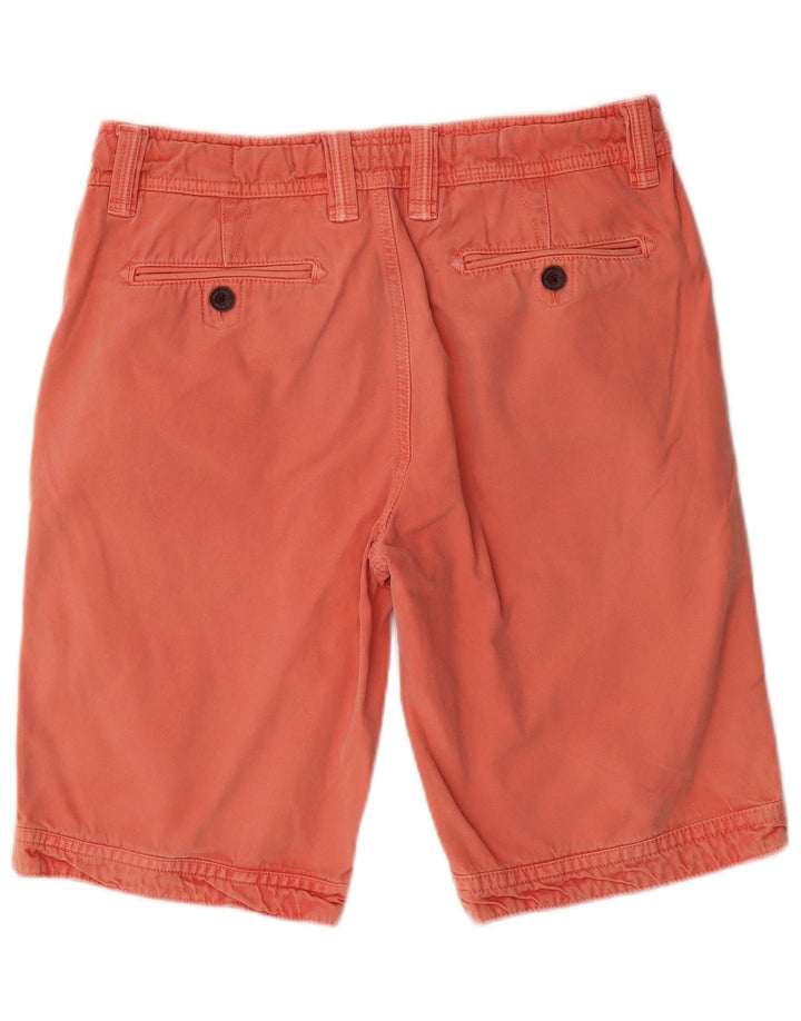 FAT FACE Ανδρικό σορτς Chino W32 Μεσαίο ροζ βαμβακερό