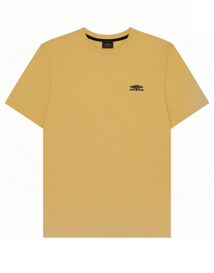 Ανδρικό T-Shirt Umbro Τοπ μεσαίου κίτρινου πολυεστέρα