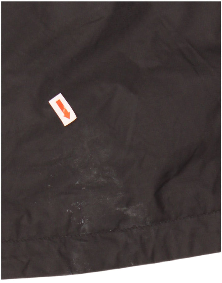 Ανδρικό τζάκετ Adidas Γερμανίας Γραφικό ανεμοθραυστικό UK 38/40 Medium Black Nylon