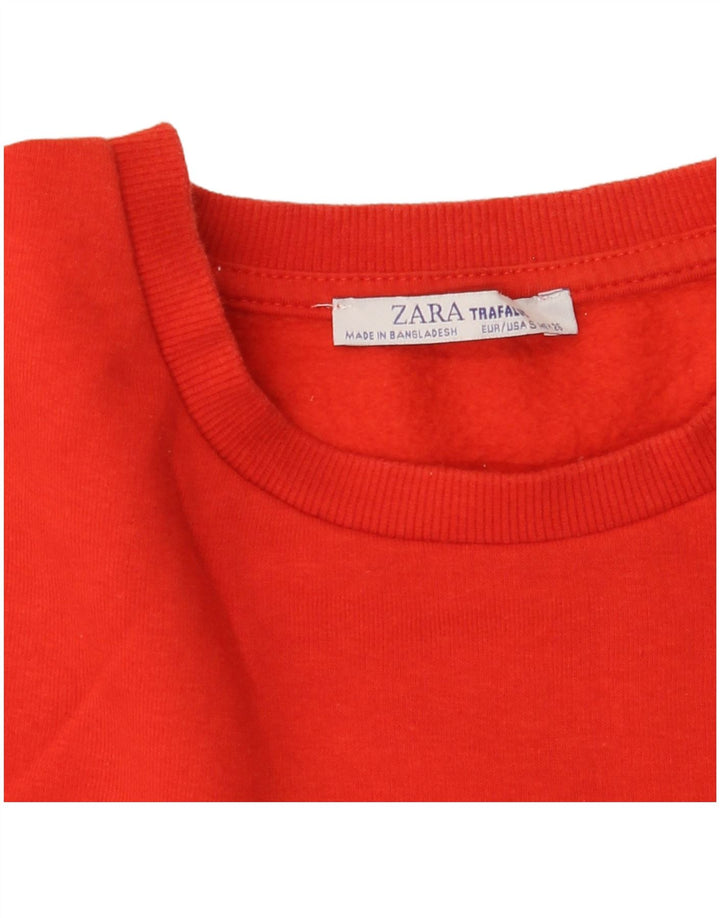 Γυναικεία φούτερ ZARA Jumper UK 10 Small Red