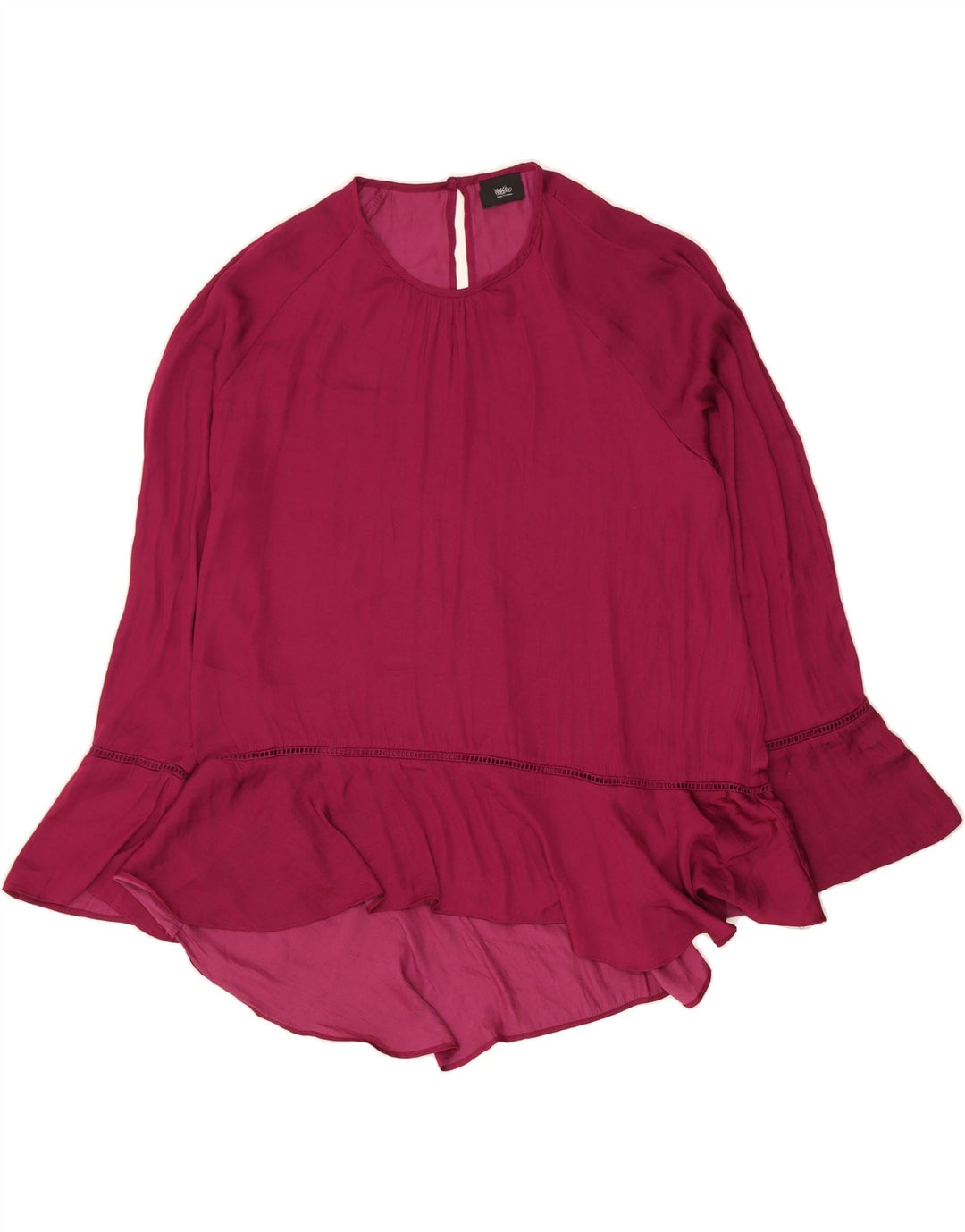 MOSSIMO Womens Long Sleeve Blouse Top EU 44 XL Purple Polyester Vintage Mossimo and Second-Hand Mossimo from Messina Hembry 