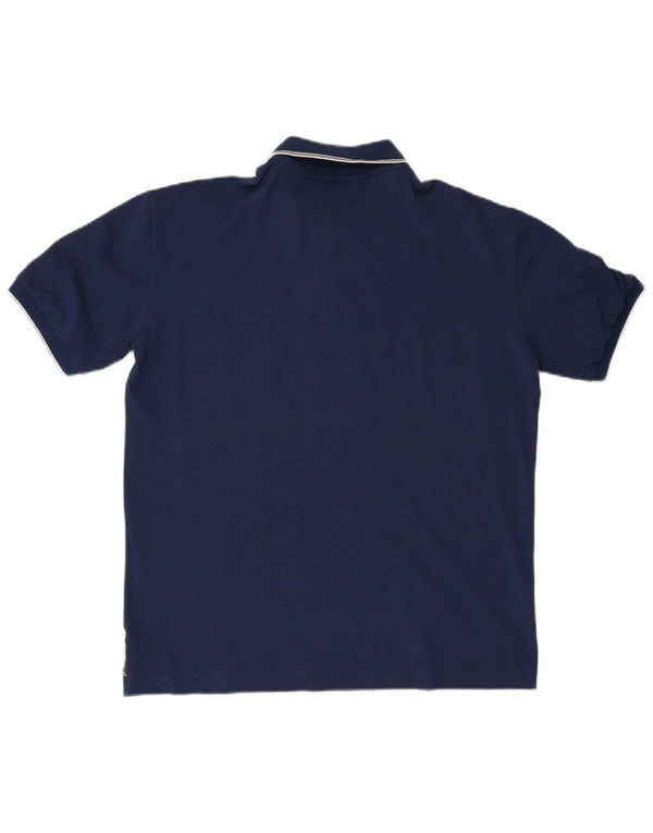 AUSTRALIAN L'ALPINA Ανδρικό μπλουζάκι πόλο IT 54 XL Navy Blue Polyamide