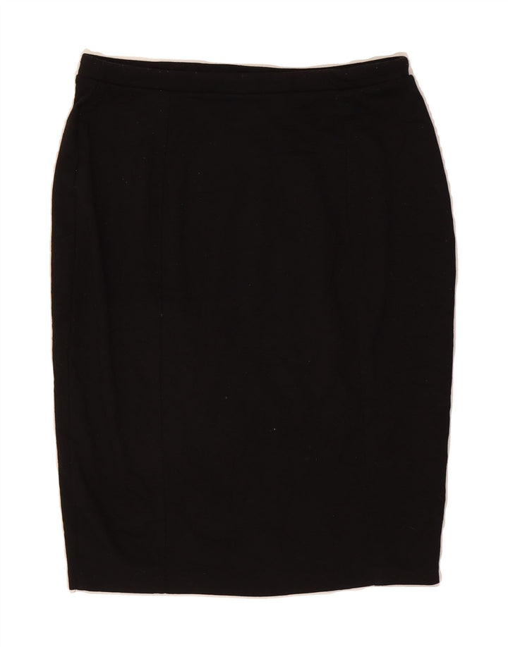 MOSSIMO Womens Pencil Skirt Medium W30  Black Polyester Vintage Mossimo and Second-Hand Mossimo from Messina Hembry 