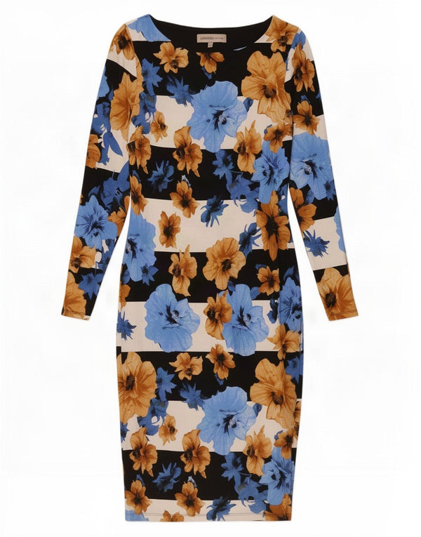 Marks & Spencer Γυναικείο Φόρεμα Bodycon UK 10 Small πολύχρωμο Floral