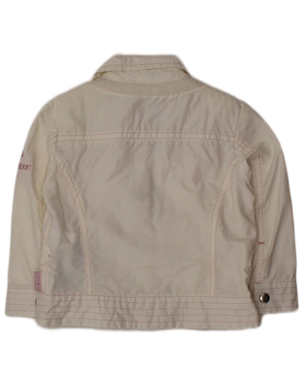 GEOX Baby Girls Utility Μπουφάν 9-12 Μηνών Λευκό Βαμβακερό