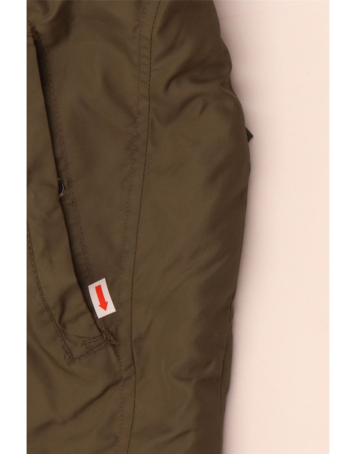 Ανδρικό μπουφάν ZARA Bomber UK 38 Medium Khaki Nylon