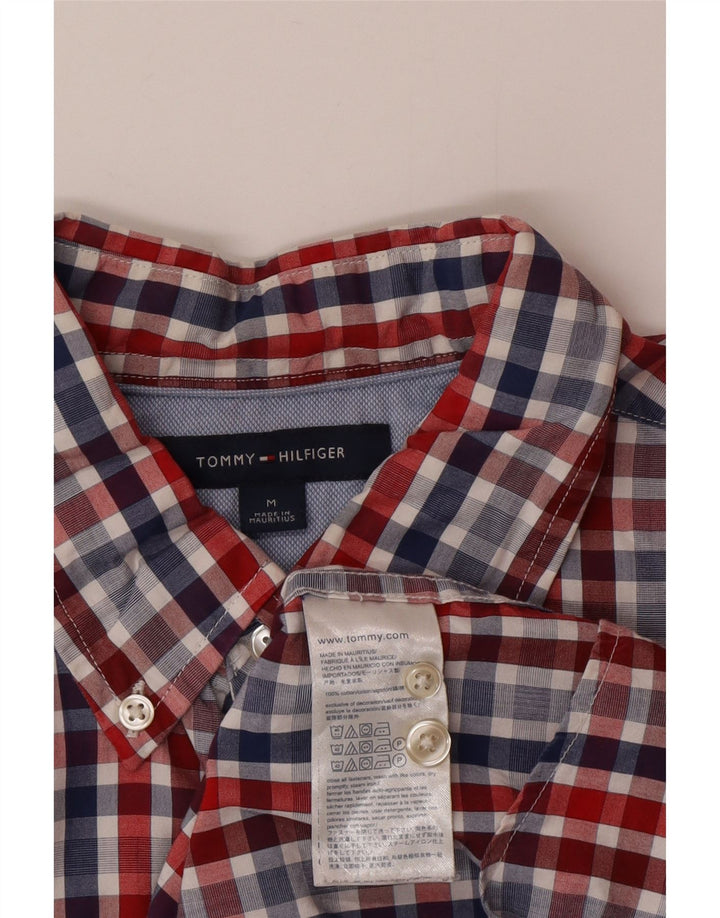 Ανδρικό πουκάμισο Tommy Hilfiger, μεσαίο πολύχρωμο βαμβακερό Gingham