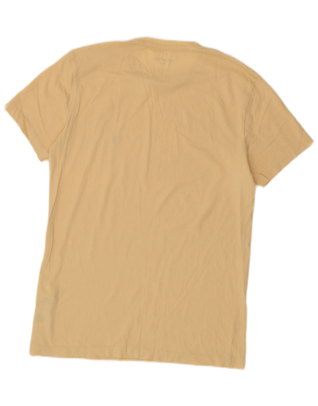 Ανδρικό T-Shirt All Saints Top Μικρό κίτρινο βαμβακερό