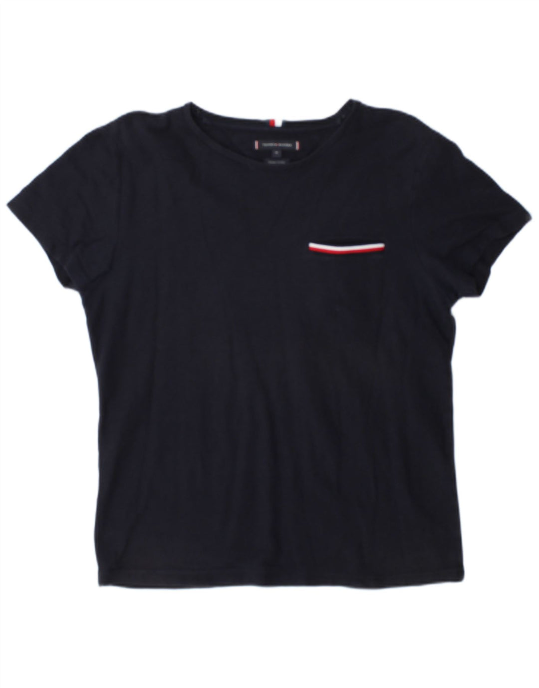 Ανδρικό T-Shirt Tommy Hilfiger Τοπ μεσαίου μπλε βαμβακερό