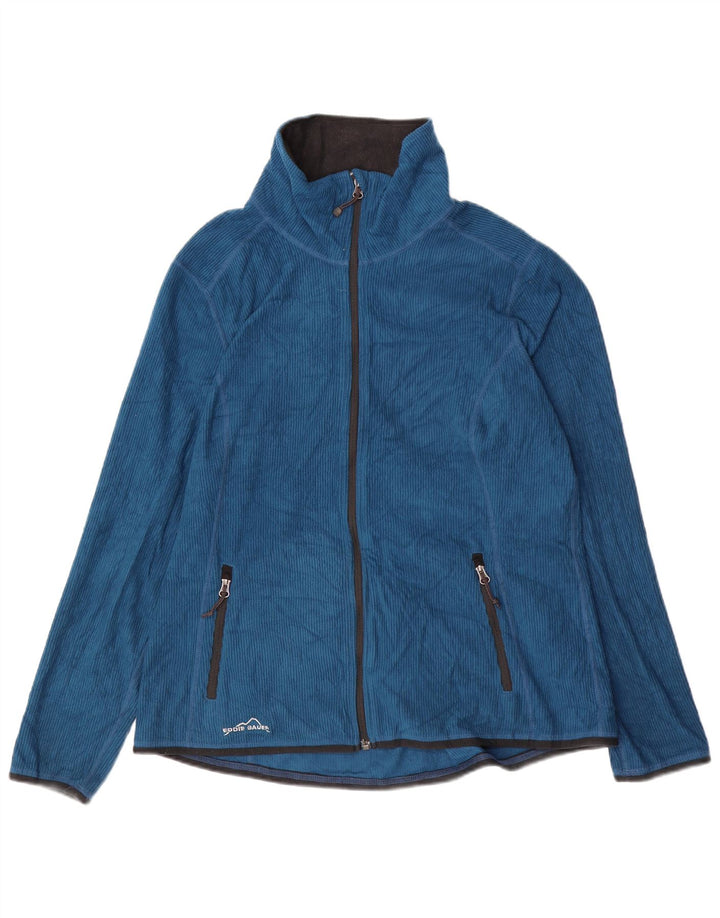 EDDIE BAUER Γυναικείο Fleece Jacket UK 18 XL Blue Polyester