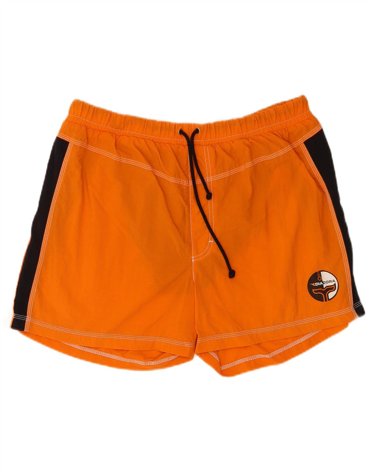Ανδρικό σορτς κολύμβησης Diadora κανονικό 2XL πορτοκαλί πολυαμίδιο