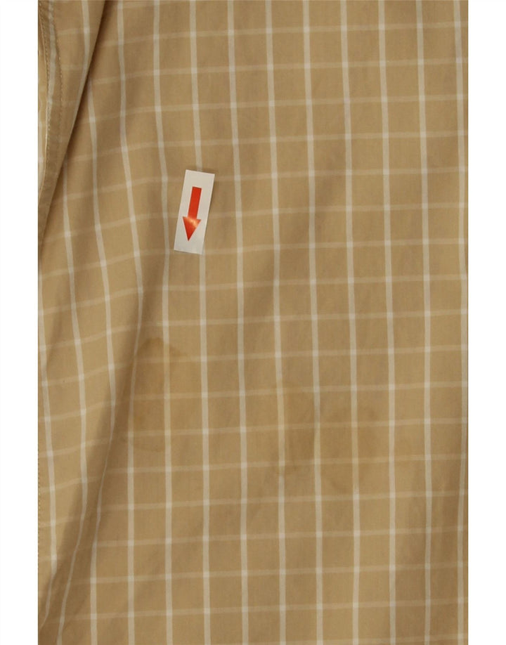Ανδρικό πουκάμισο Tommy Hilfiger Νούμερο 15 Medium Beige Check Cotton