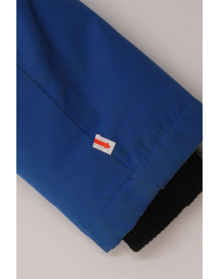 SUPERDRY Ανδρικό γραφικό παλτό με κουκούλα με επένδυση UK 36 Small Blue Nylon