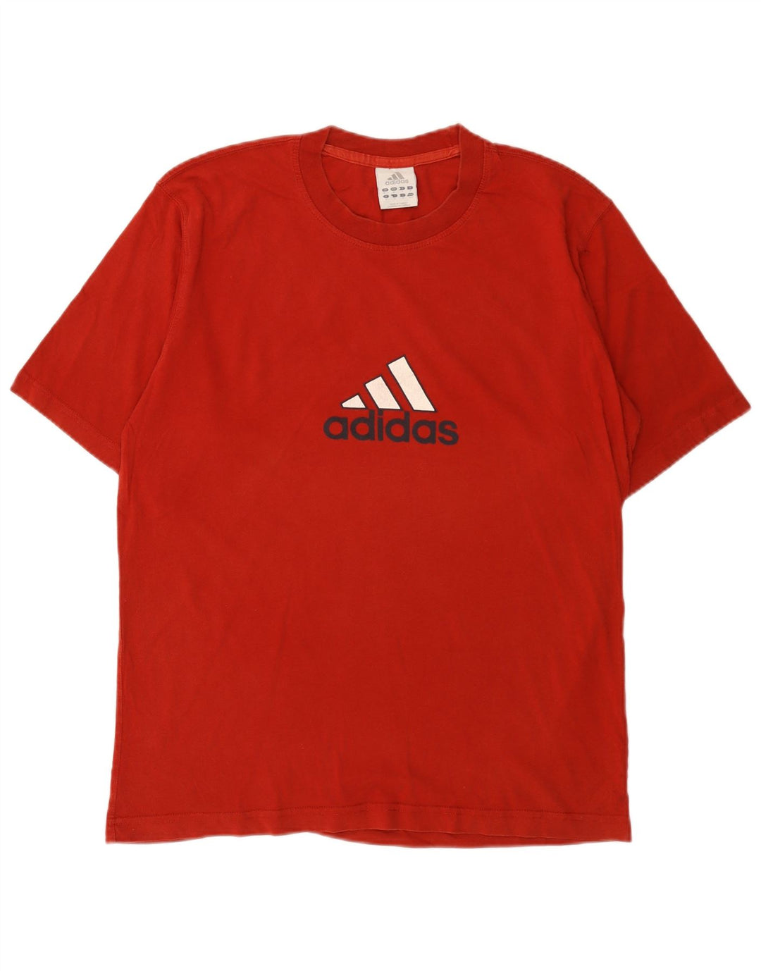 Ανδρικό γραφικό T-Shirt ADIDAS Top UK 40/42 Medium Red