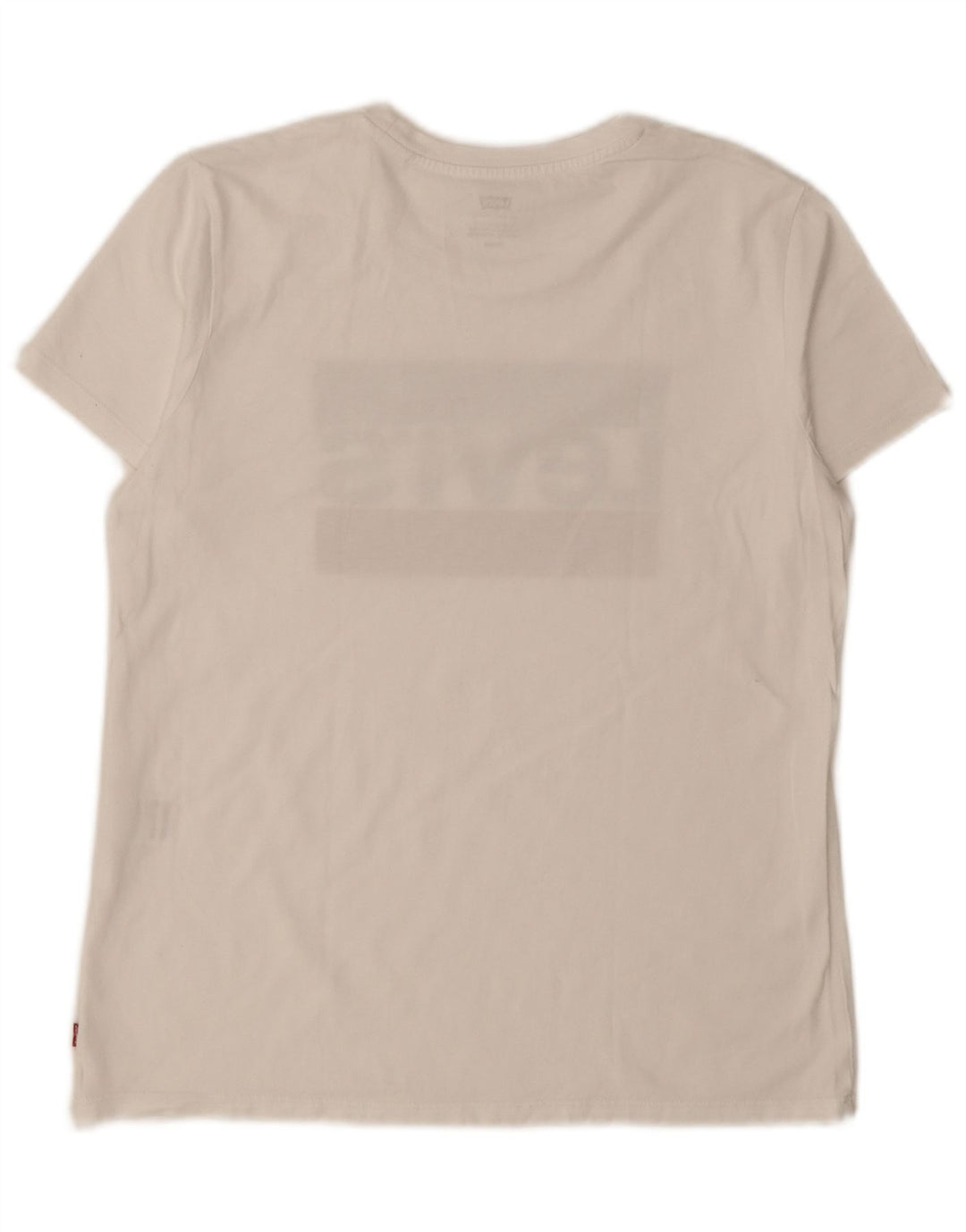 Γυναικείο γραφικό T-Shirt Levi's Top UK 14 Medium White