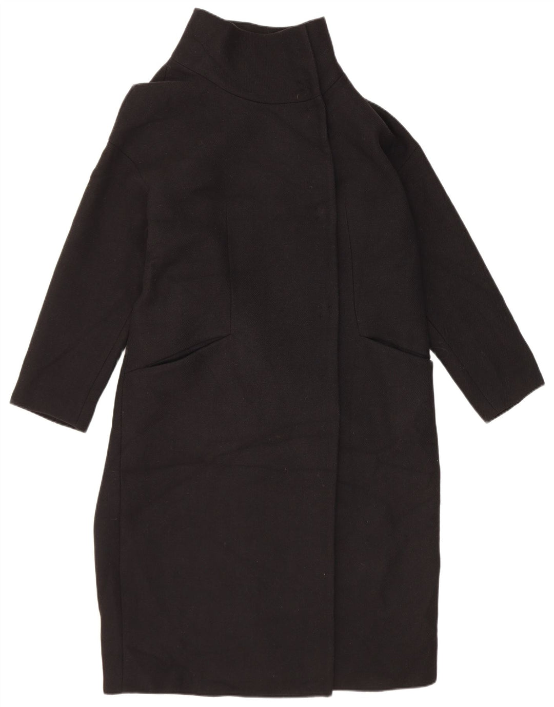 Zara Γυναικείο Oversized Πανωφόρι UK 14 Medium Black