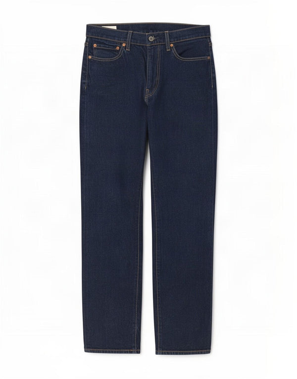 Levi's Mens 514 Straight Jeans W32 L32 Navy Blue Cotton