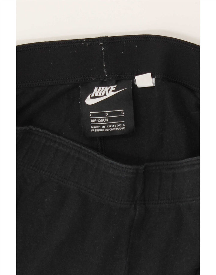 Nike Girls Graphic κολάν 12-13 ετών μαύρο μεγάλο