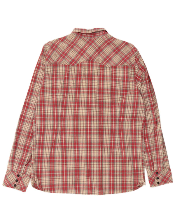 Ανδρικό πουκάμισο Levi's Western Slim Fit XL κόκκινο βαμβακερό