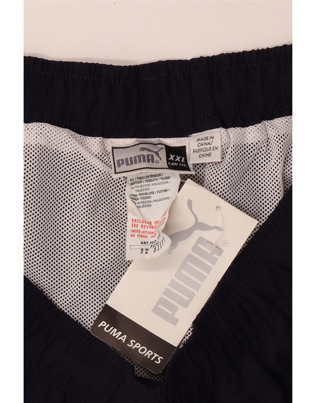 Ανδρικό αθλητικό σορτς Puma 2XL Navy Blue Polyester