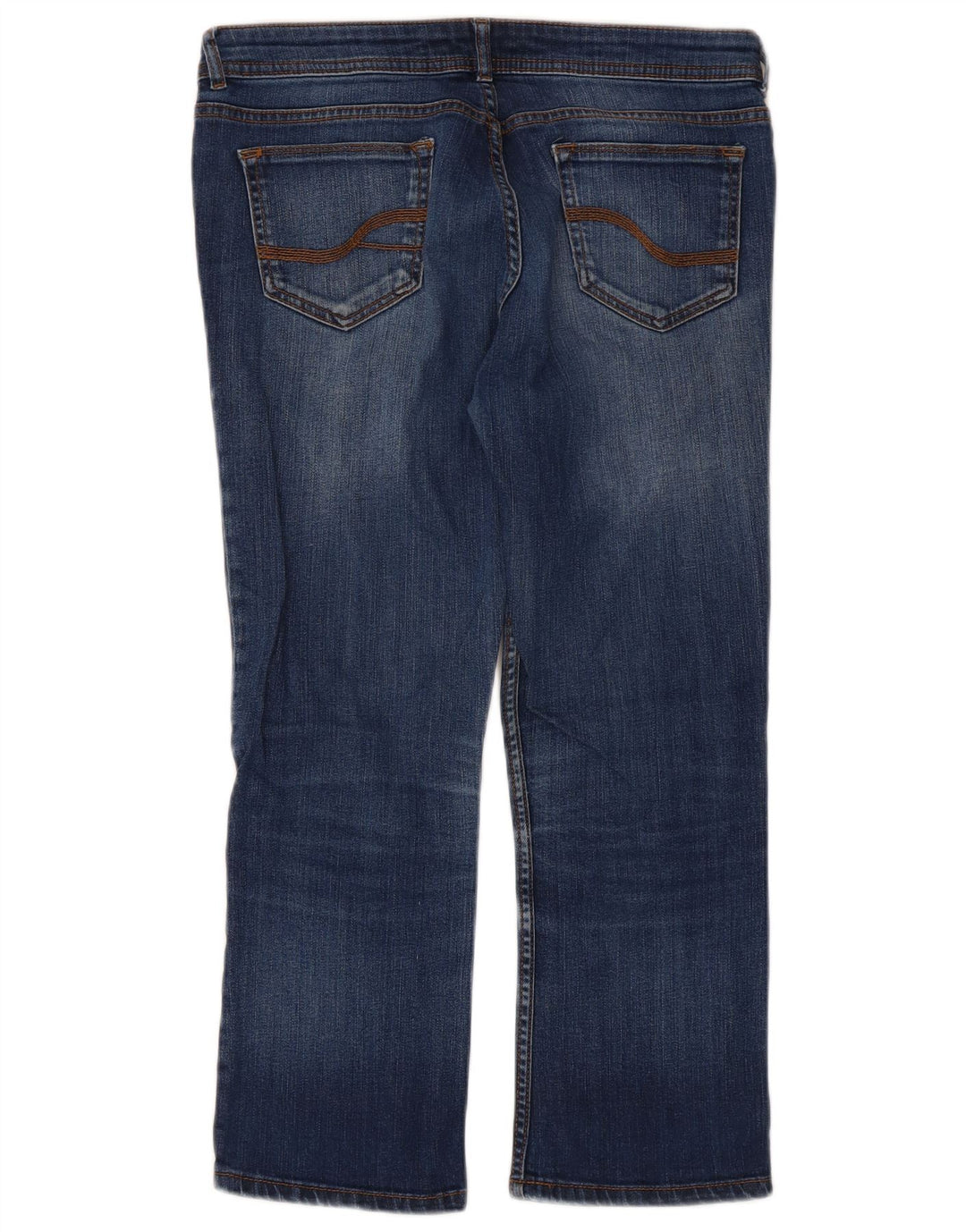 Fat Face Γυναικείο Cropped Jeans UK 12 Medium W32 L23 Blue