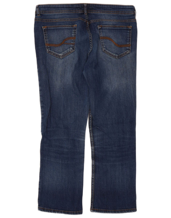 Fat Face Γυναικείο Cropped Jeans UK 12 Medium W32 L23 Blue