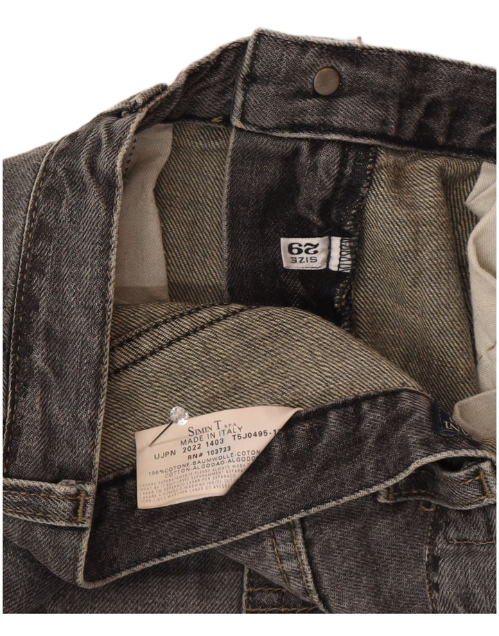 Ανδρικό τζιν Armani ίσιο W29 L33 Γκρι βαμβακερό