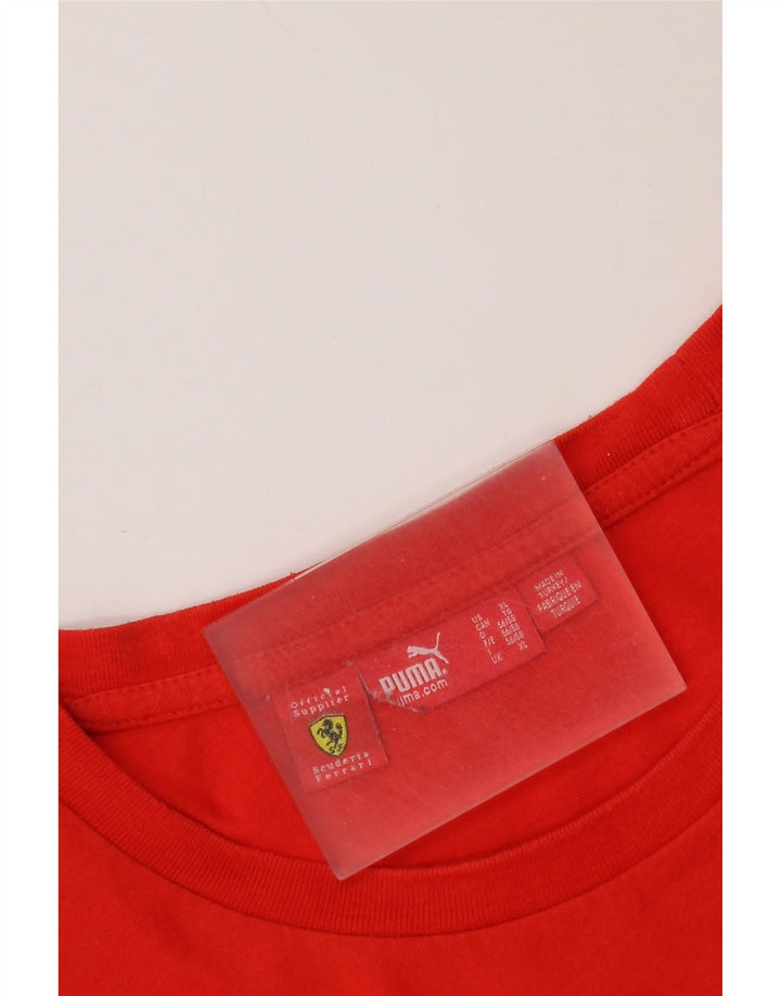 Ανδρικό T-Shirt PUMA Ferrari Top XL Red
